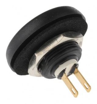Apem IFB3Z1AD300 кнопка, Ø 16 mm, Momentary (NO), Snap-in, 400 mA 32 VAC - 100 mA 48 VDC, IP54