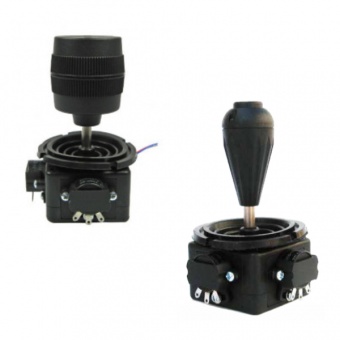 Apem серія джойстиків M Series, 1-3 axes, Potentiometer technology