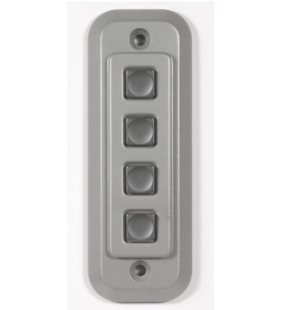 Storm Interface 1K04000 клавіатура, 4 Cursor Arrows, Vandal resistant, IP65