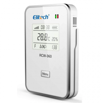 Elitech RCW-360 WiFi TH реєстратор температури та вологості, -20 до +70 °C, Multi-Use, 4G, LCD, IP64