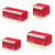 Apem серія DIP перемикачів NDP SERIES, -20 °C to +70 °C, 100 mA 50 VDC, 2 to 12 Way, tape seal, RoHS compliance