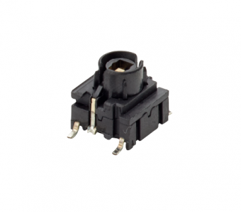 MEC 4FSH982 кнопка на друковану плату, NO, 10 x 10 mm, 50 mA / 24 VDC, IP67, red led
