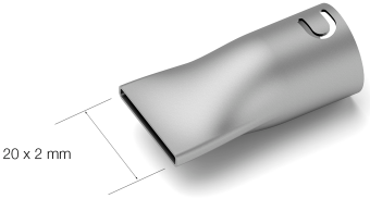 JBC JN7638 плоска насадка 20 x 2 мм для JTT