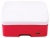 PI4B_CASE_RED/WHITE корпус для Raspberry Pi 4 Model B, Official Case, Plastic, Red/White