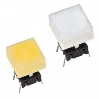 MEC 1KBS серія ковпачків для PCB кнопок, 14.3 x 14.3 mm