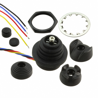 Apem TSAT1S00A джойстик, 2 axes, Hall Effect, IP68, IP69K