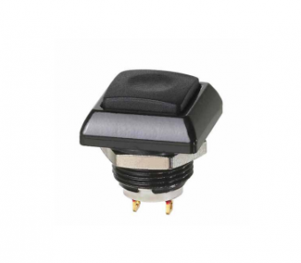 Apem ICC3SAD5 кнопка, Ø 12 mm, Momentary (NO), 5 A 28 VDC / 0,5 A 48 VAC, IP67