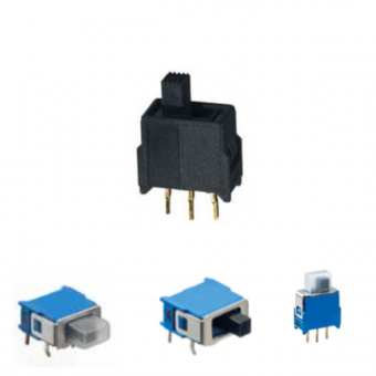 Apem серія повзункових перемикачів TG SERIES, 0,4 VA 20 VAC/VDC, ON-ON, ON-OFF-ON, Washable, bracket mounting