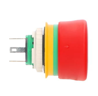 IDEC XA1E-BV3SG12TR кнопка аварійного відключення, Ø16, 1NO/2NC, Short Body, Ø30 Red Button, Solder/Tab Terminals
