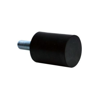 RS PRO Stud Mount M6X6 антивібраційне кріплення, Male Buffer Foot With 25.5kg 