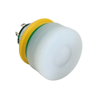 IDEC XA1E-LV3SG02Q4TWR кнопка аварійного відключення, Ø16, 2NC, Short Body, Ø30 Button, Solder/Tab Terminals, Illuminated