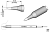 JBC C245903 паяльне жало, conical, Ø 1 mm, S1