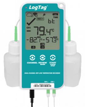 LogTag UTREL30-WIFI багатоканальний реєстратор температури, -90 до +40 °C, USB, WiFi, LCD, IP51