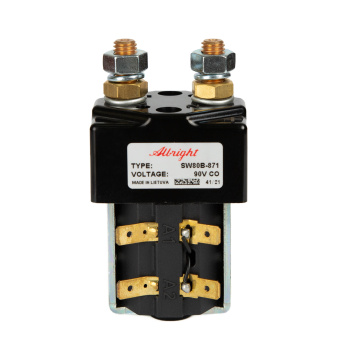 Albright SW80B-871 90V CO DC  контактор постійного струму, 100A, 96VDC, NO-SP-ST