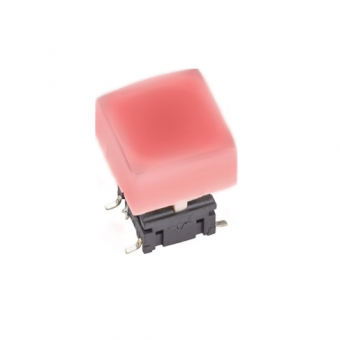 MEC 1KCS серія ковпачків для PCB кнопок, 14.3 x 14.3 mm