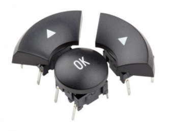 MEC Navimec ™ 5-ти позиційний перемикач, Ø 34.25 mm 
