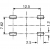 MEC 3ESH9-08.0 кнопка на друковану плату, NO, Momentary, 10 x 10 mm, IP67, 50 mA / 24 VDC