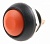Apem ISP3SAD900 кнопка, Ø 12 mm, Momentary (NO), Threaded bushing, orange actuator, 400 mA 32 VAC - 100 mA 48 VDC, IP67