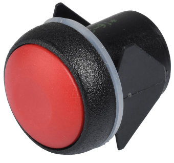 Apem IBR3SAD600104 кнопка, Ø 12 mm, Momentary (NO), Snap-in, 400 mA 32 VAC - 100 mA 48 VDC, IP54