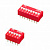 Apem серія DIP перемикачів NDS SERIES, -40 °C to +85 °C, 100 mA 50 VDC, 1 to 12 Way, RoHS compliance