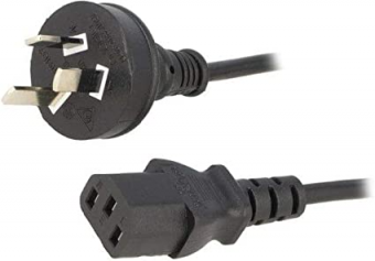 ESPE KAB-AUS-P3-1.8-BK кабельна збірка, AS/NZS 3112 (I) Male, IEC C13 Female, 250V, 10A, 1.8m