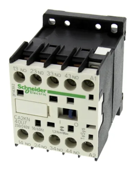 Schneider Electric CA2KN40U7 контрольне реле 4NO, 10A номінальна потужність контакту, TeSys K
