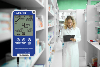 LogTag UTRED30-WiFi багатоканальний реєстратор температури, -40 до +99 °C, USB, WiFi, LCD, IP61