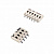 Apem серія DIP перемикачів IKN SERIES, -40 °C to +100 °C, 100 mA 48 VDC, 2 to 8 Way, tape seal, through hole/SMT