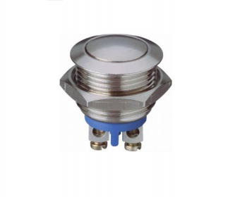 Apem AV1630C900K антивандальна кнопка, Ø 16 mm, Momentary NO, 100 mA/200 mA 48 VDC, IP65