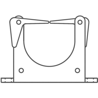 Panduit ER1.25-E4-X тримач кабелю