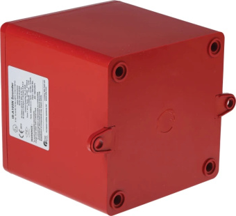 e2s IS-A105N-R звуковий оповіщувач, 16 → 28 V, 105дБ на відстані 1м, IP66