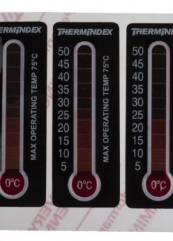 RS PRO 906-4599 термоіндикаторна наліпка, 0°C - 50°C, 11 Levels
