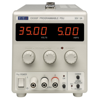 Aim-TTi EX355R лабораторний блок живлення single output, (0-35V, 0-5A) 175W
