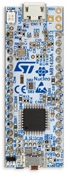 STMicroelectronics NUCLEO-G431KB плата розробки, Arm Cortex-M4, STM32G431KB MCU, Flash 128 Kbytes, Arduino nano connectivity
