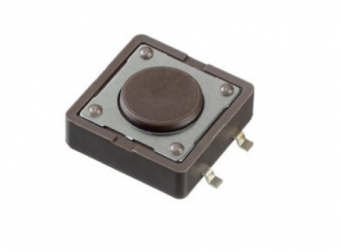 Apem серія тактових кнопок на друковану плату PHAP5-50 Series, 12 x 12 mm, NO, 50 mA 12 VDC