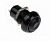 Apem IPR1SAD2 кнопка, Ø 12 mm, Latching OFF - ON, black actuator, IP67