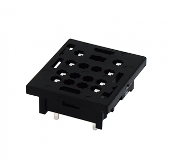 IDEC SM2S-61 клемна колодка, Double pole, PCB mount socket