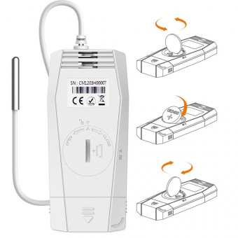 Elitech Tlog 100E реєстратор температури, -40 до +85 °C, Multi-Use, PDF, USB, LCD, IP65