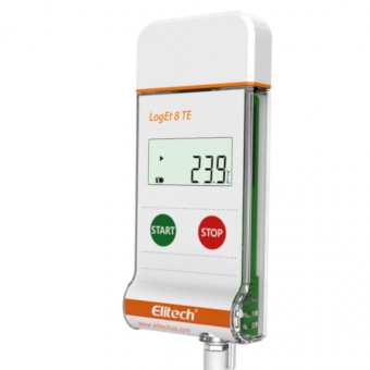 Elitech LogEt 8 TE реєстратор температури, -40 до +85 °C, Multi-Use, PDF, USB, LCD, IP65