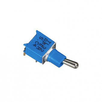 Apem TL32P005400 тумблер, 1 pole, 0.4 VA 20 VAC/DC, ON-MOM, Washable