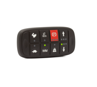 Apem PKR серія ультракомпактних клавіатур, 12-24 VDC, 6-14 keys, RGB LED, CAN open, J1939, IP67/IP69K