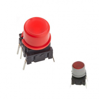 MEC 1F серія ковпачків для PCB кнопок, Ø9.6 mm