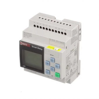 IDEC FL1F-H12RCA програмоване реле, 12 I/O, 4 реле, LCD, 24V AC/DC