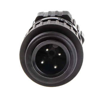 Hirschmann 934124100 CA 3 LS круглий роз'єм, 3 + PE, M22 Connector, Plug, Male, IP67