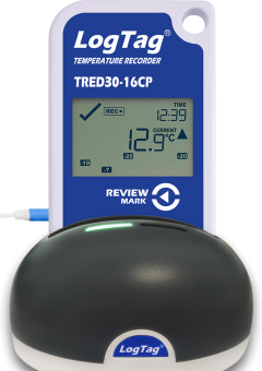 LogTag TRED30-16CP Реєстратор температури, -40 до +99 °C, LCD, IP61