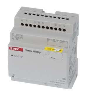 IDEC FL1F-B12RCA програмоване реле, 12 I/O, 4 реле, 24V AC/DC