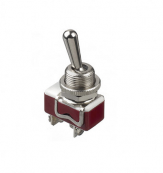Apem 1021A тумблер, 6 A, 1 pole, ON-OFF, Screw