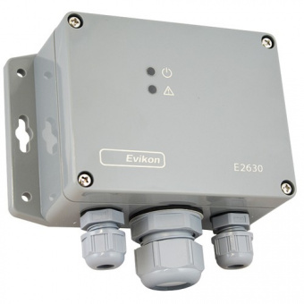 Evikon E2630-CO детектор монооксиду вуглецю CO, 0...200 / 0...1000 ppm,, UART, 2 × SPDT relays, LED, buzzer 85 dB, IP65