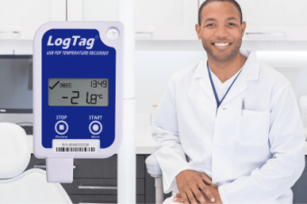 LogTag UTRID-16 реєстратор температури, -30 до +60 °C, USB, LCD, Multi-Use, WHO PQS, IP64