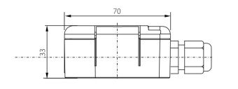 Sensit ST 485C перетворювач температури з виходом ModBus RTU, -50 °C to 150 °C, Pt 1000/3850